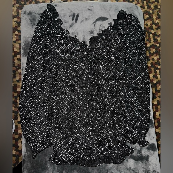 For Love & Lemons Lelia Mini Dress in Black Size XS New with tag - Picture 8 of 16